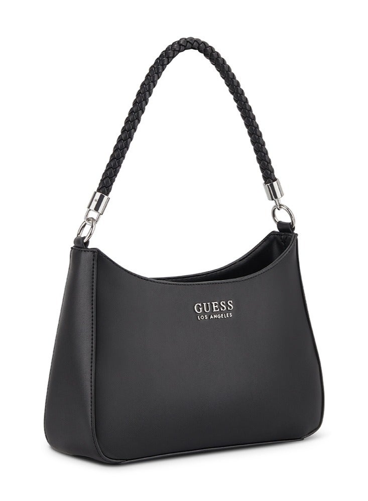 GUESS GUESS Curtin Top-Zip Shoulder Bag Black  - Image 2