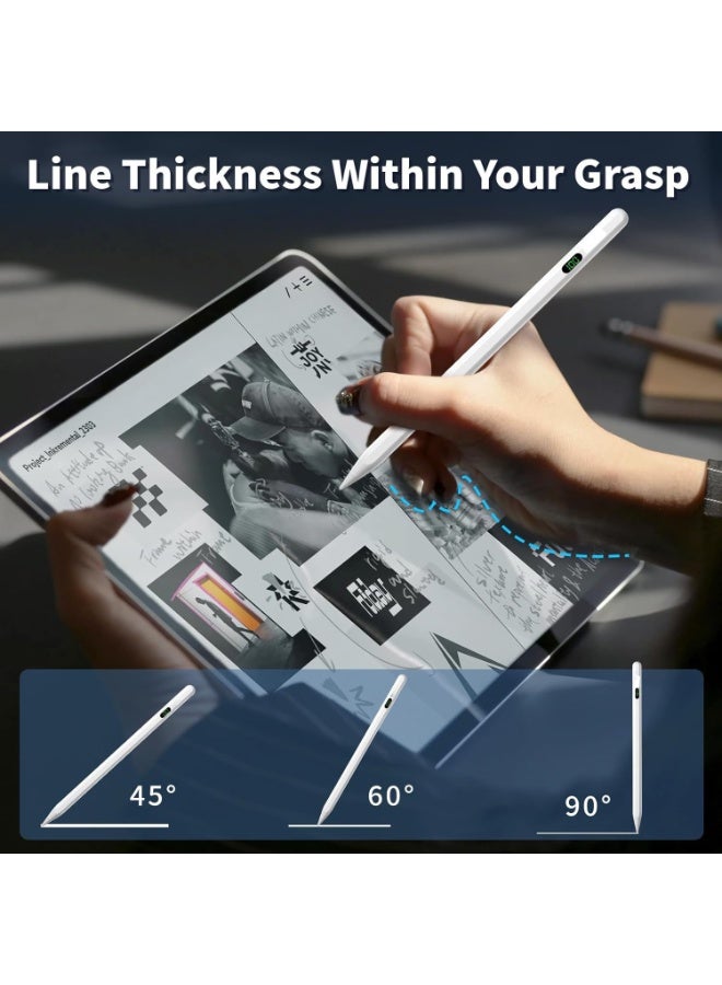 Universal Active Digital Stylus Pen Pencil iPad Pen with Fast Charging & Palm Rejection For Apple and Android iPad - Image 5