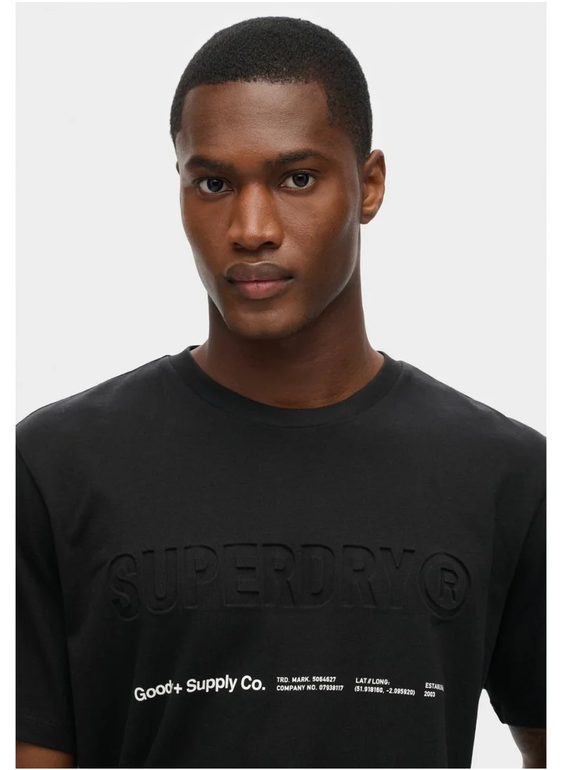 Superdry UTILITY SPORT LOGO LOOSE TEE