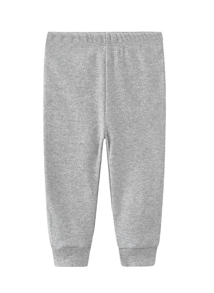 RedMapleTEK Four-Piece sSet of Elastic Breathable Pure Cotton High Waist Trousers For Infants And Young Children - Image 2