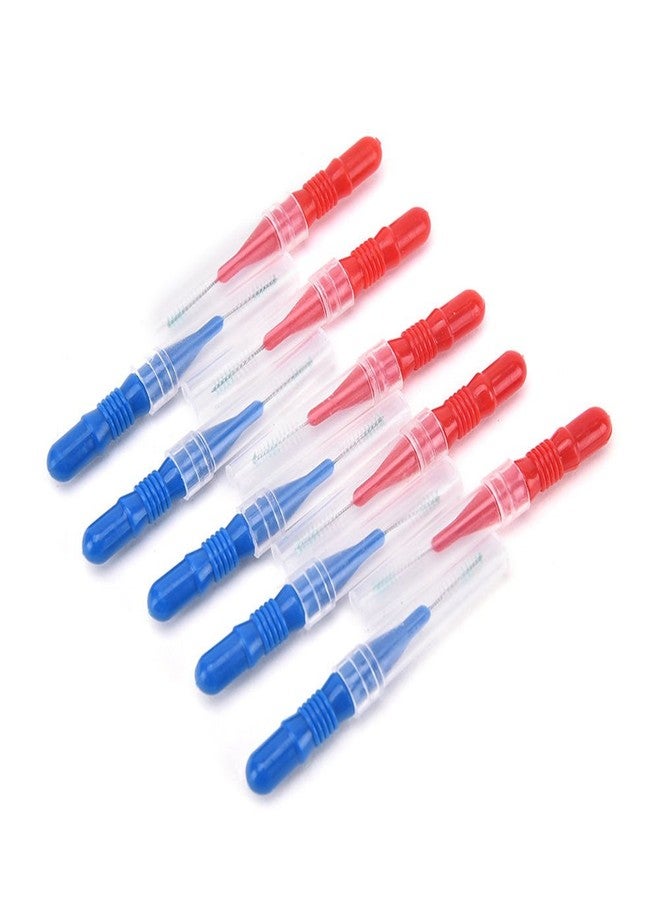 River Lake Interdental Brush (50 Counts) River Lake Toothpick Cleaners, Tooth Flossing Head Oral Dental Hygiene Brush,Tooth Cleaning Tool - Image 1