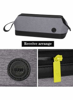 SYOSI Waterproof Travel Case Portable Storage Bag for Dyson Hair Dryer, Portable Travel Organizer for Hair Straightener and Attachments, Anti-scratch Dustproof Protection Organizer Travel Gift Case (Grey)  - Image 4