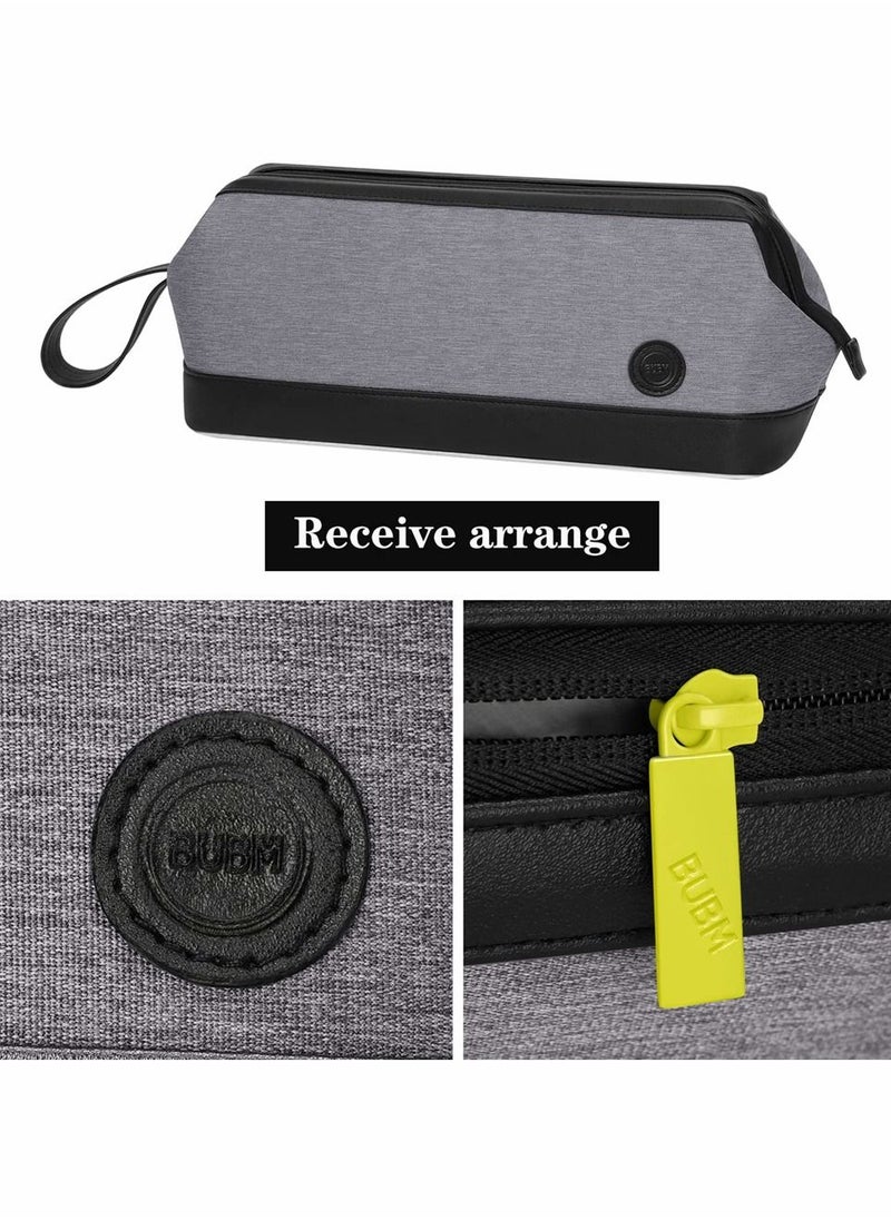 SYOSI Waterproof Travel Case Portable Storage Bag for Dyson Hair Dryer, Portable Travel Organizer for Hair Straightener and Attachments, Anti-scratch Dustproof Protection Organizer Travel Gift Case (Grey)  - Image 4