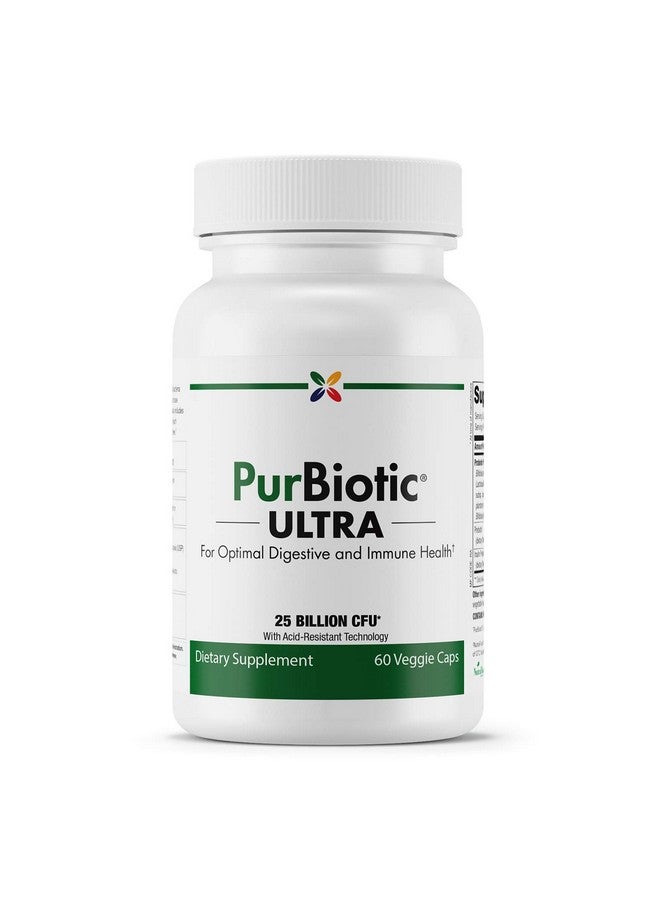 stop aging now Stop Aging Now - PurBiotic® ULTRA 25 BILLION CFU (PRUWPT) - For Optimal Digestive and Immune Health - 60 Veggie Caps - Image 1