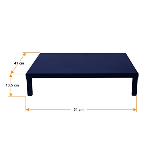 D&V ENGINEERING - Creative in innovation D&V Engineering Multipurpose Microwave Oven Stand For Kitchen Countertop Storage Organizer- Black (Single Shelf) - Image 3