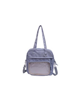Large Capacity Canvas Tote Bag Blue