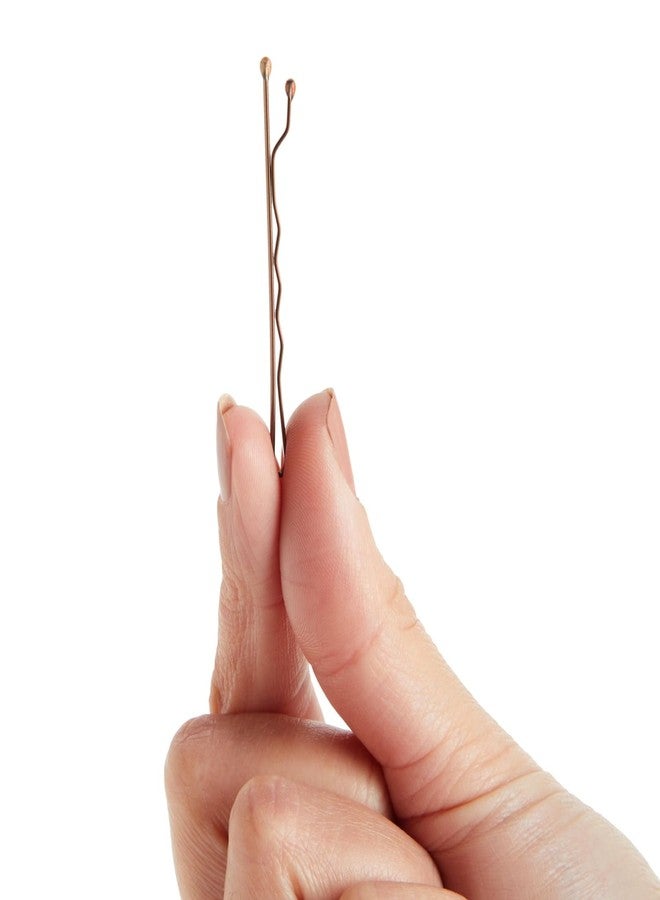 Okuna Outpost 360 Pack 2 Inch Hair Pins with Clear Holder, Bulk Set of Bobby Pins in 2 Styles and 4 Colors - Hair Dresser Must Haves - Image 4