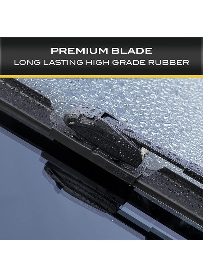 CAT Clarity All-Weather Endurance Universal Beam Wiper Blade Black 28inch CAWP-828-28 - Image 5