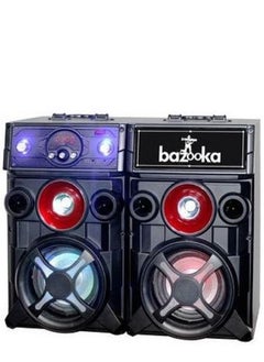 Bazooka Bz-6500X Multimedia Speaker System - Black 