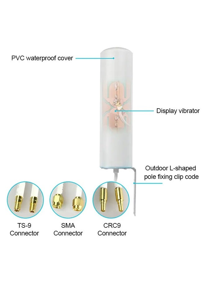 Hihonor Router Antenna 3G/4G， LTE Mimo Antenna, 10-12dBi 698-2700 MHz with 16.4ft Cable SMA  for 3G 4G Router Access ﻿  - Image 4