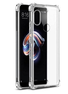 جراب شفاف بزوايا مضادة للصدمات من البولي يوريثين المقاوم للحرارة لموبايل اوبو ريلمي 3 برو / Oppo Reame 3 Pro من تين تك – شفاف