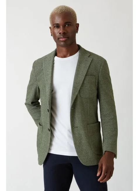 Bisse Men's Jacket KHAKI PCK22K22224_D49