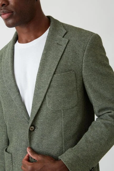Bisse Men's Jacket KHAKI PCK22K22224_D49