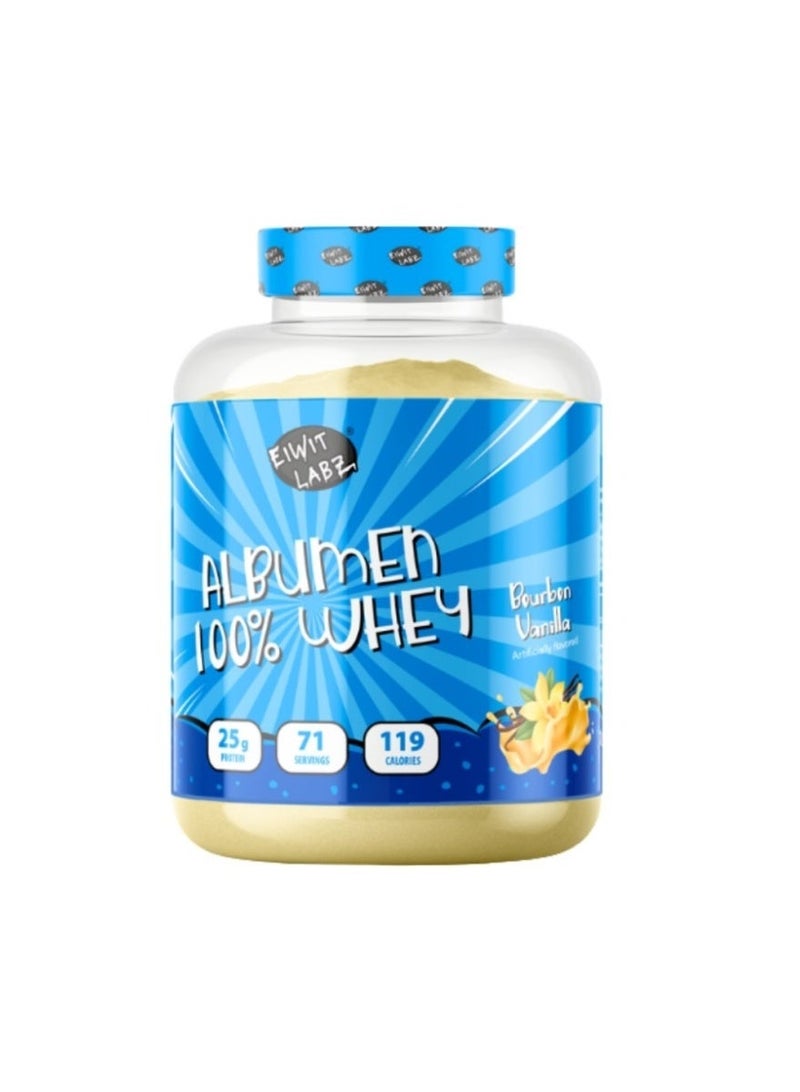 Eiwit Labz Albumen 100% Whey Protein Vanilla 5lb (2.27kg) – Premium Protein for Muscle Growth, Recovery & Strength - Image 1