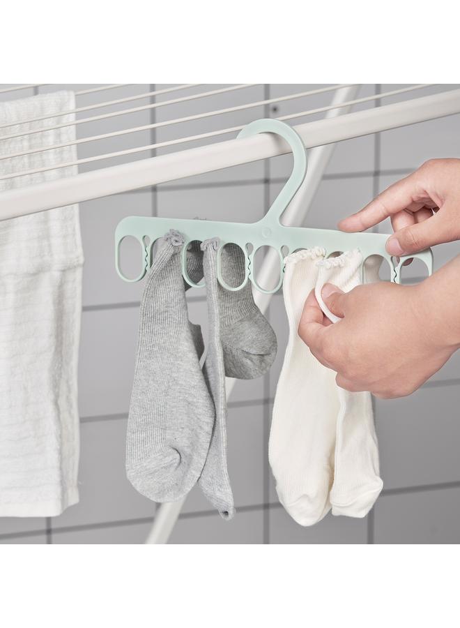 إيروريكس شماعة ذات 8 مشابك قبضة، باللون الأخضر - Image 2