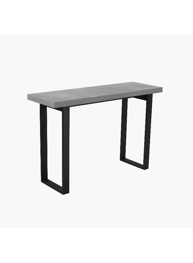Home Box Iris Console Table - Grey and Black - Image 3
