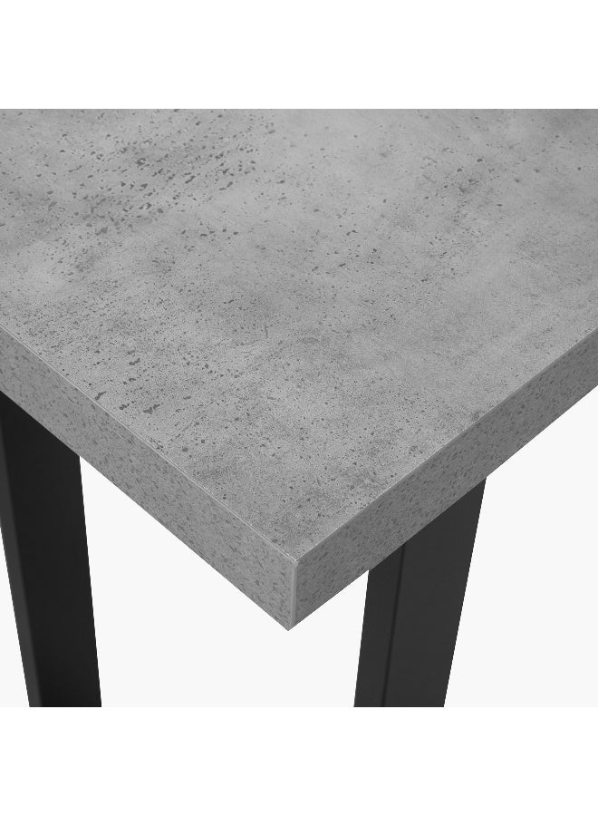 Home Box Iris Console Table - Grey and Black - Image 5