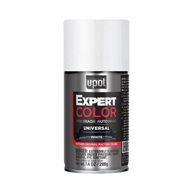 U-POl UPOL Expert Color Universal Automotive Spray Paint Professional Grade LongLasting EasyToUse White - Image 3