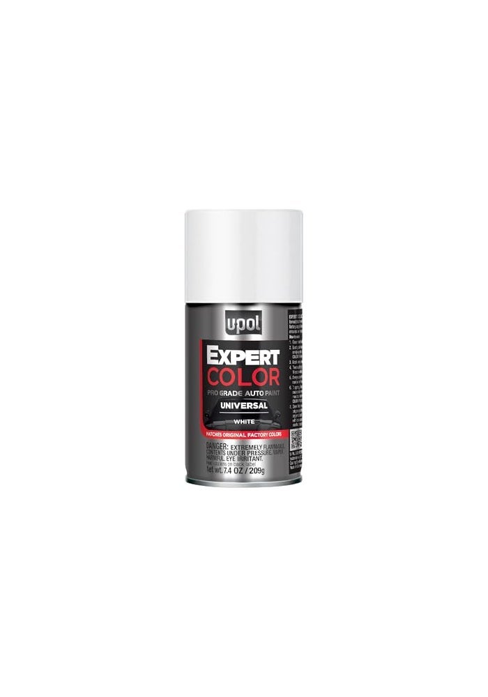 U-POl UPOL Expert Color Universal Automotive Spray Paint Professional Grade LongLasting EasyToUse White - Image 1