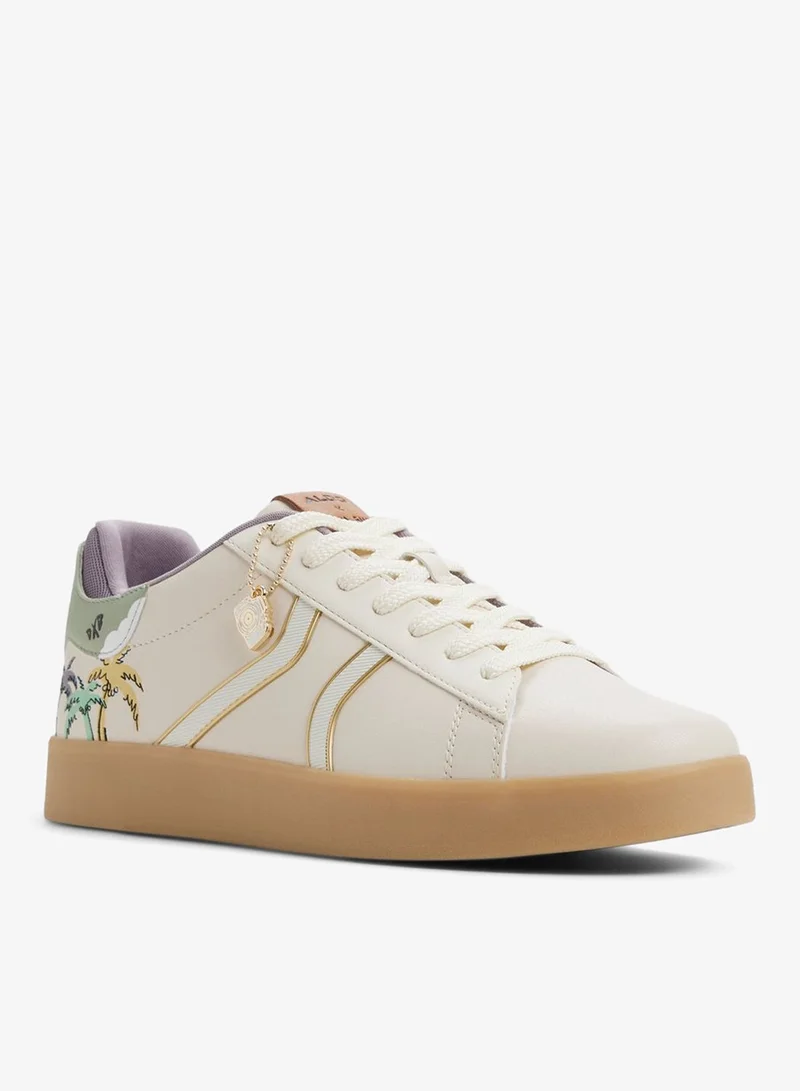 Aldo  DINASAMI01 Printed Lace Up Sneakers for Women | Best Price UAE