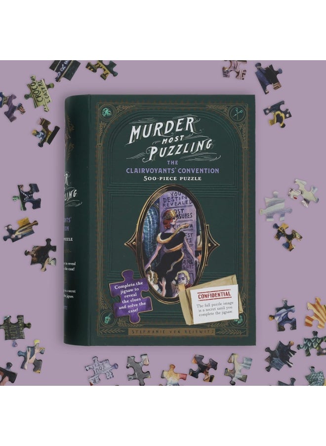 Chronicle Books Most Puzzling: The Clairvoyants' Convention 500-Piece Puzzle  - Image 2
