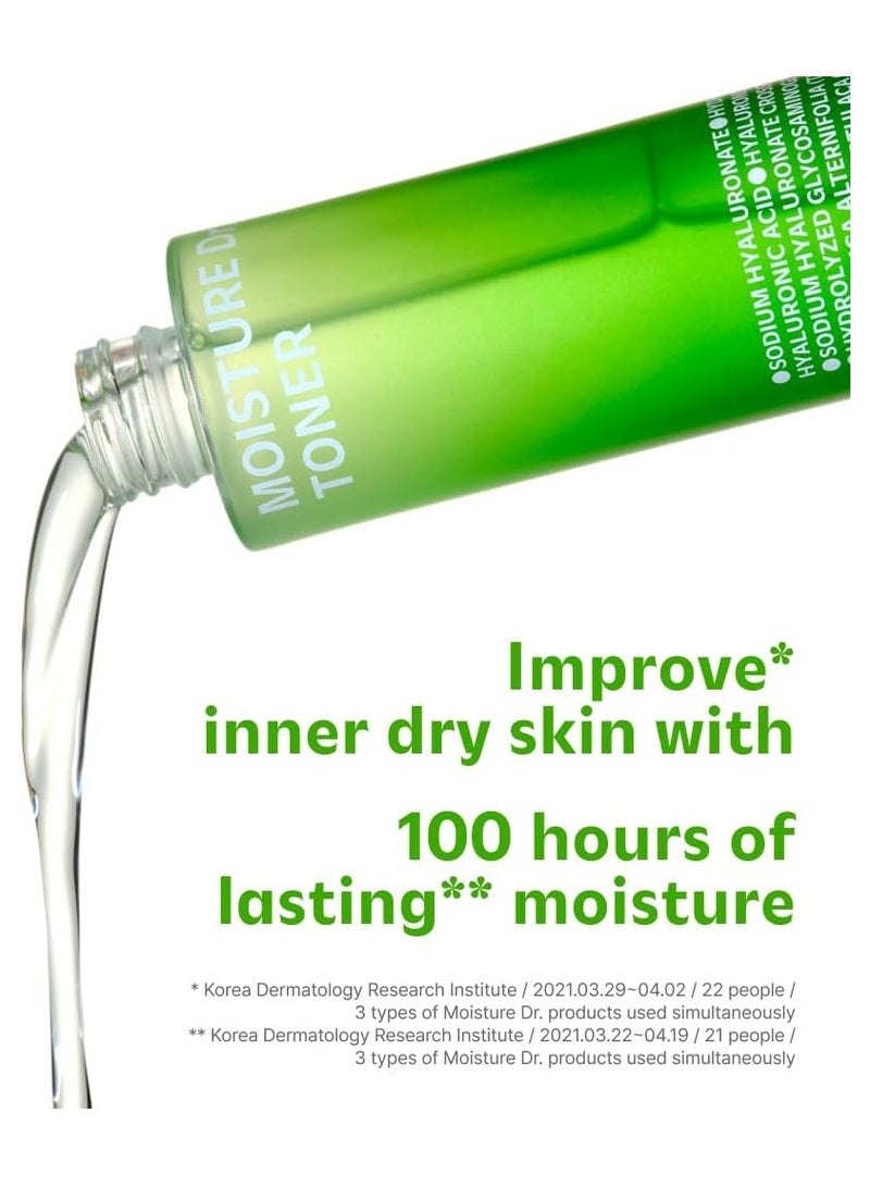 ISOI Moisture Dr. Toner 130ml (4.396 fl oz) Daily Facial Toner for All Skin Types, Healthy Barrier, Deep Hydration, Soothing Toner - Image 3