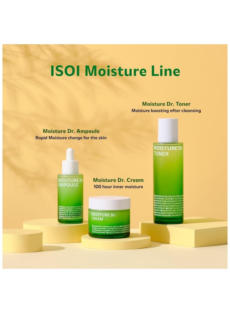 ISOI Moisture Dr. Toner 130ml (4.396 fl oz) Daily Facial Toner for All Skin Types, Healthy Barrier, Deep Hydration, Soothing Toner - Image 5