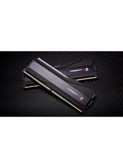 Trident G.Skill Trident Z5 RGB Series 64GB (2 x 32GB) DDR5 Dual Channel Desktop Memory Kit, 6000 MHz Memory Speed, CL32 CAS Latency, 1.40 V, Intel XMP 3.0, 288-Pin, Black | F5-6000J3238G32GX2-TZ5RK  - Image 2