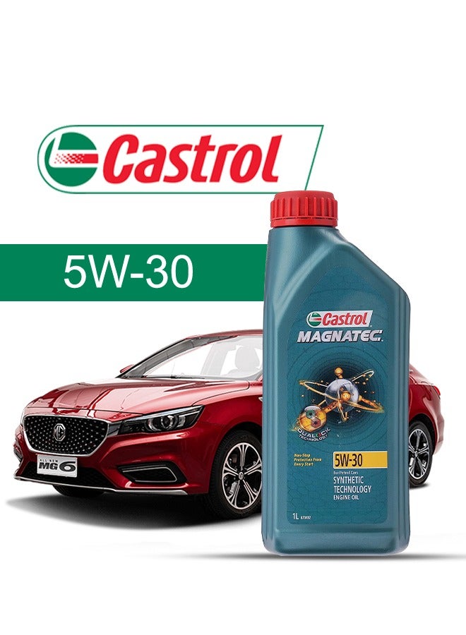 Castrol Engine Oil – For MG MG Turbo 2.0 2024 - 2020، 4 Liter، viscosity 5w30 CASTROL - With Engine Oil Filter - 2020 2021 2022 2023 2024 