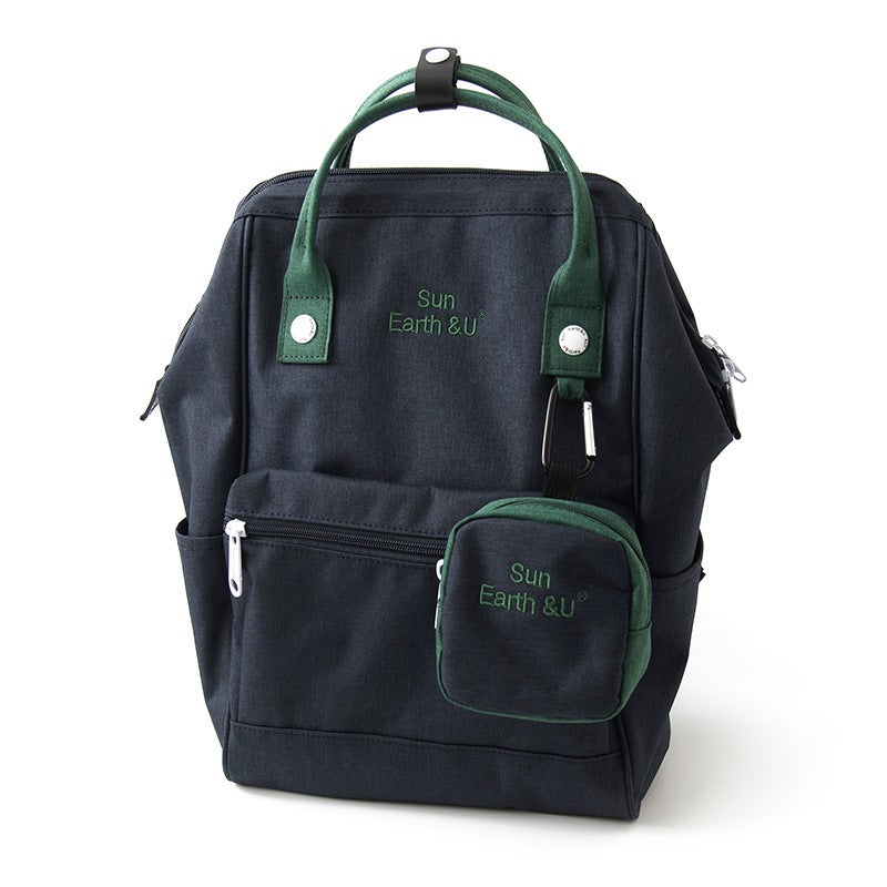 Japan Sun Earth&U Rakuten Backpack Donut Female Student School Bag Travel Backpack - Image 1