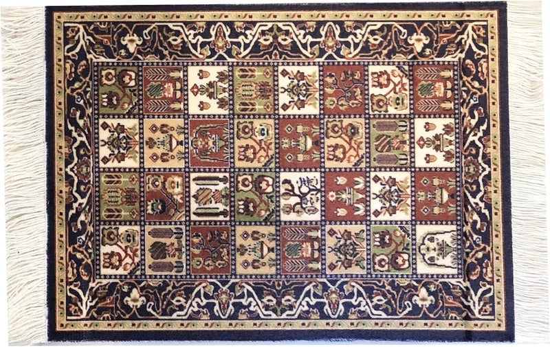 Inusitus Batch uniform stable quality Carpet Coasters, Set 4 Turkish Rug Style Table Drink mats, Absorbent Kitchen and Dining Accessories, Spill & drip Protection Room to room portable - Image 5