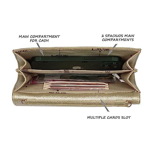 Lavie Women's Curve Ava Envelope Clutch | Ladies Purse Handbag - Image 5