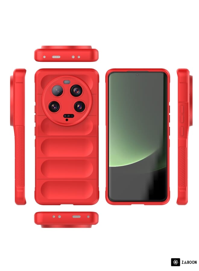 Green Tiger Protective Case Cover For Xiaomi 13 Ultra Magic Shield TPU + Flannel - Image 3