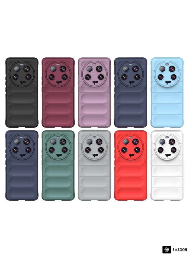 Green Tiger Protective Case Cover For Xiaomi 13 Ultra Magic Shield TPU + Flannel - Image 2