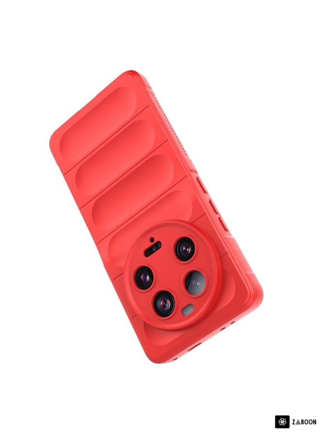 Green Tiger Protective Case Cover For Xiaomi 13 Ultra Magic Shield TPU + Flannel - Image 4