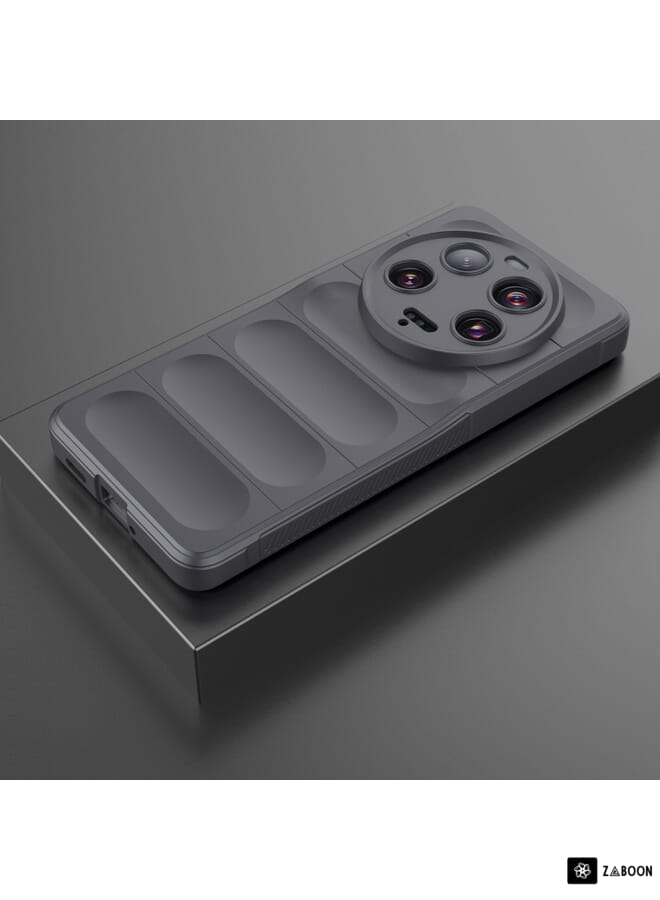 Green Tiger Protective Case Cover For Xiaomi 13 Ultra Magic Shield TPU + Flannel - Image 1