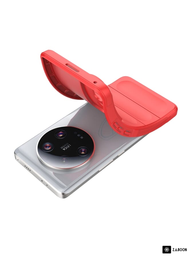 Green Tiger Protective Case Cover For Xiaomi 13 Ultra Magic Shield TPU + Flannel - Image 5