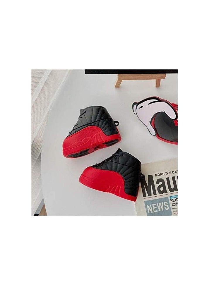 عام (عبوة من 2) حقيبة سيليكون لطيفة لسماعات Airpods 1/2 مع سلسلة مفاتيح، تصميم كرتوني لحماية الشاحن وسماعات الرأس، مجموعة ملحقات متوافقة مع Airpods 1 و 2 - Image 3