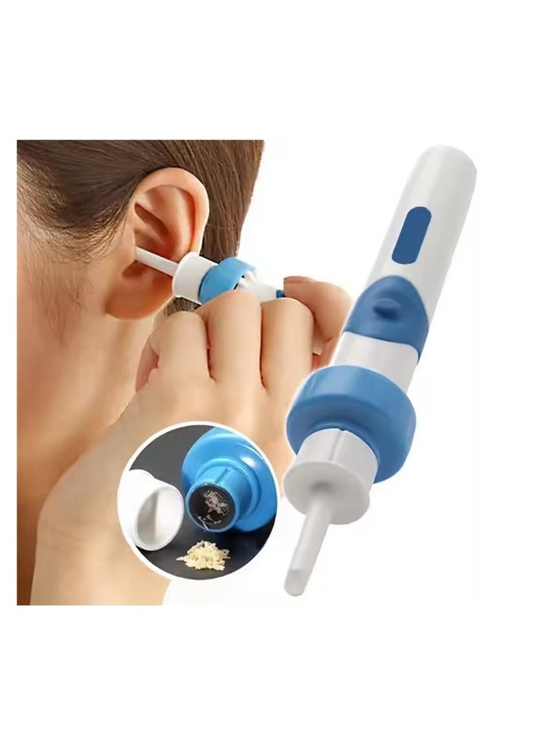 Relax Smart "Ear wax removal with 2 pieces of ear wax removal tool, ear wax removal tool with strong suction, ear vacuum cleaner, ear suction device for adults and children (White)."  - Image 1