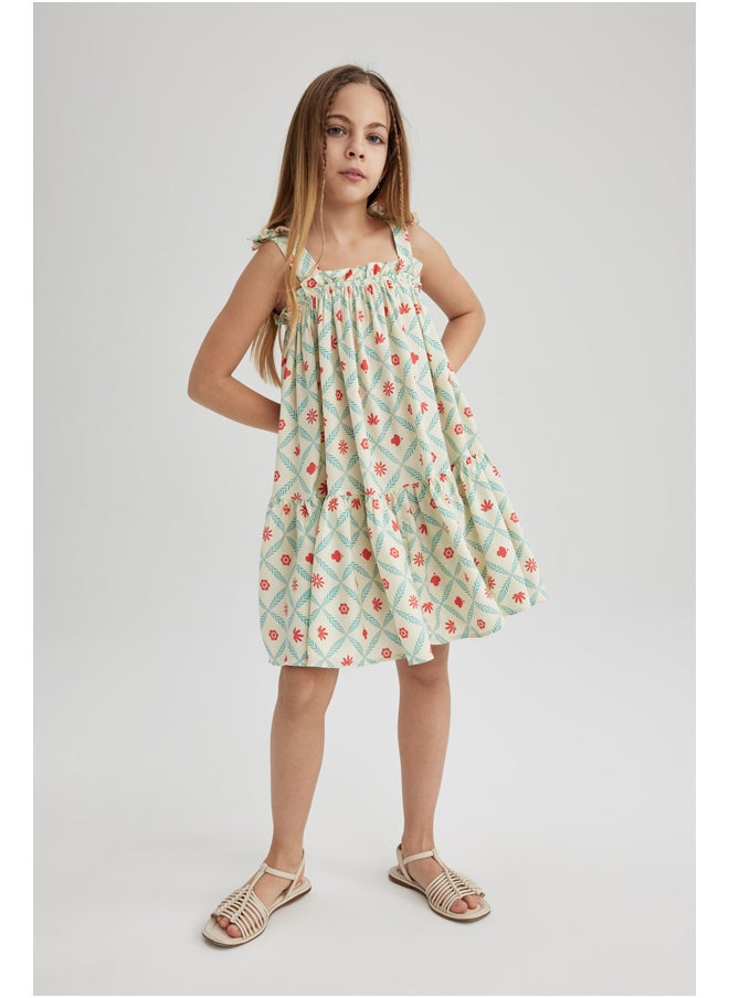 DeFacto - Girl Strappy Woven Dress - Image 1