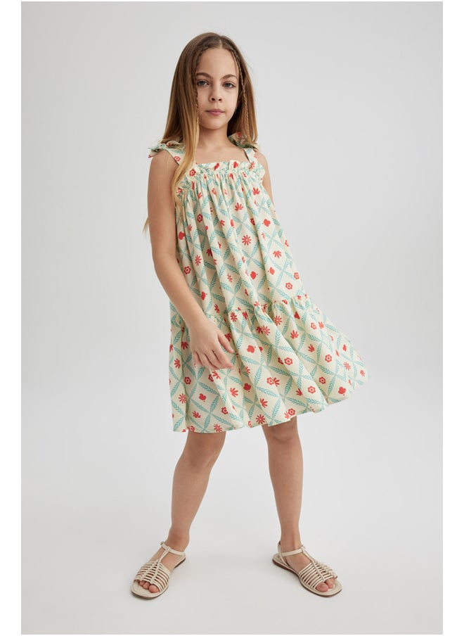 DeFacto - Girl Strappy Woven Dress - Image 1