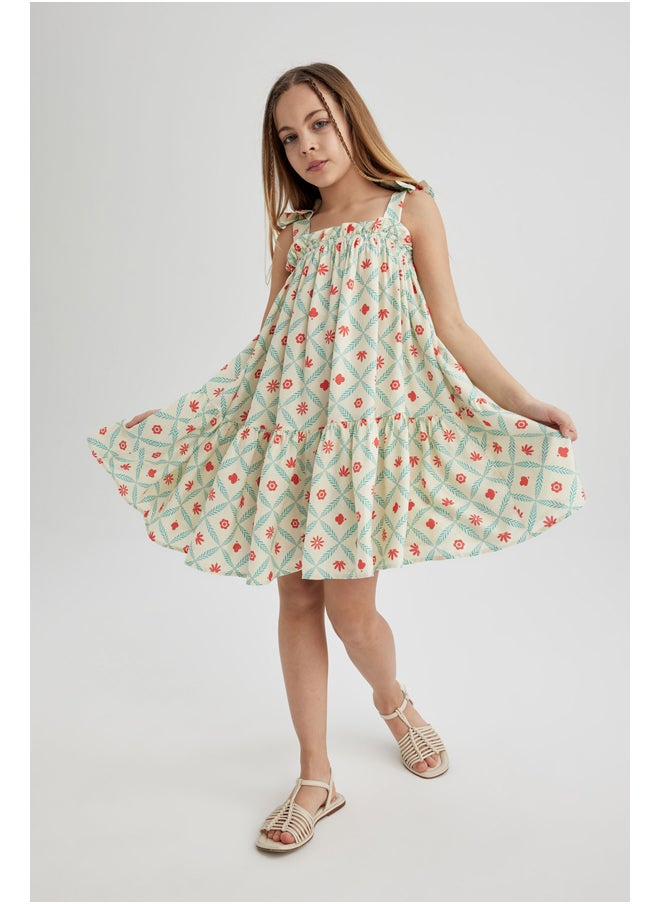 DeFacto - Girl Strappy Woven Dress - Image 1