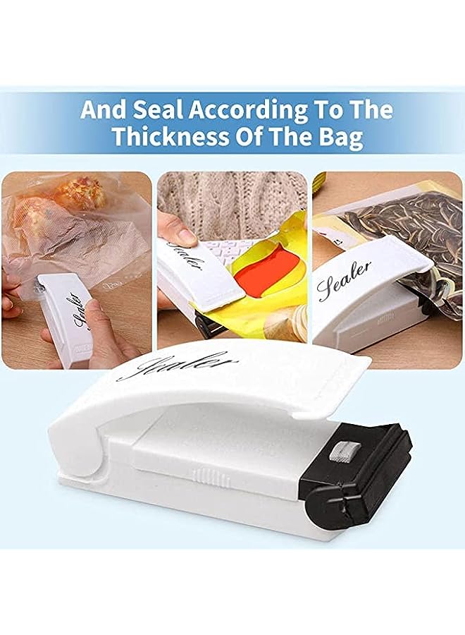 ORiTi Handheld Heat Bag Sealer For Airtight Food Storage Saver, Reseals Snack Bags, Seals Plastic Aluminum Chip Packs And Commercial Size Repack - Image 3