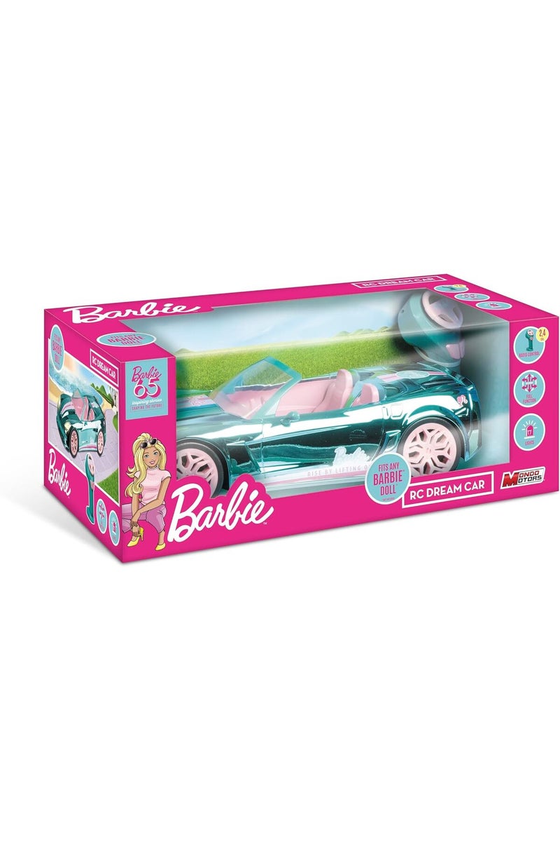 Barbie Mondo Remote Control Dream Car 65th Anniversary, Girls Toys, Iconic Car, Playset - Image 2