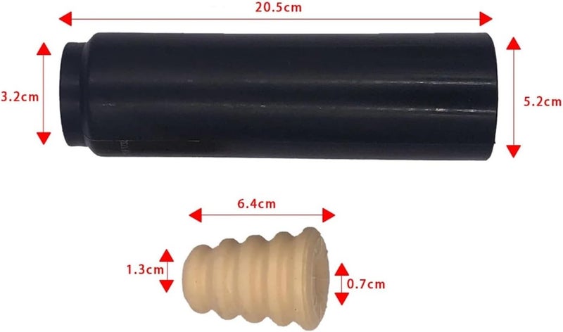 Vuzmode Car Rear Shock Absorber Buffer Rubber Boot Set - Image 2