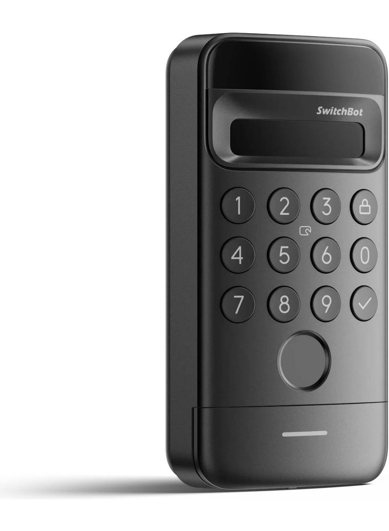 SwitchBot Keypad Vision, Smart Fingerprint, NFC, Passcode & App Control, 3D Face ID, 9 Ways to Unlock, Weatherproof Outdoor Keyless Entry - Image 1