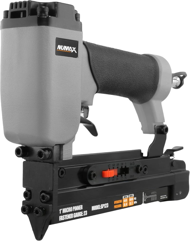 NuMax SP123 Pneumatic 23-Gauge 1" Micro Pin Nailer - Image 1