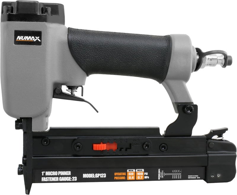 NuMax SP123 Pneumatic 23-Gauge 1" Micro Pin Nailer - Image 2