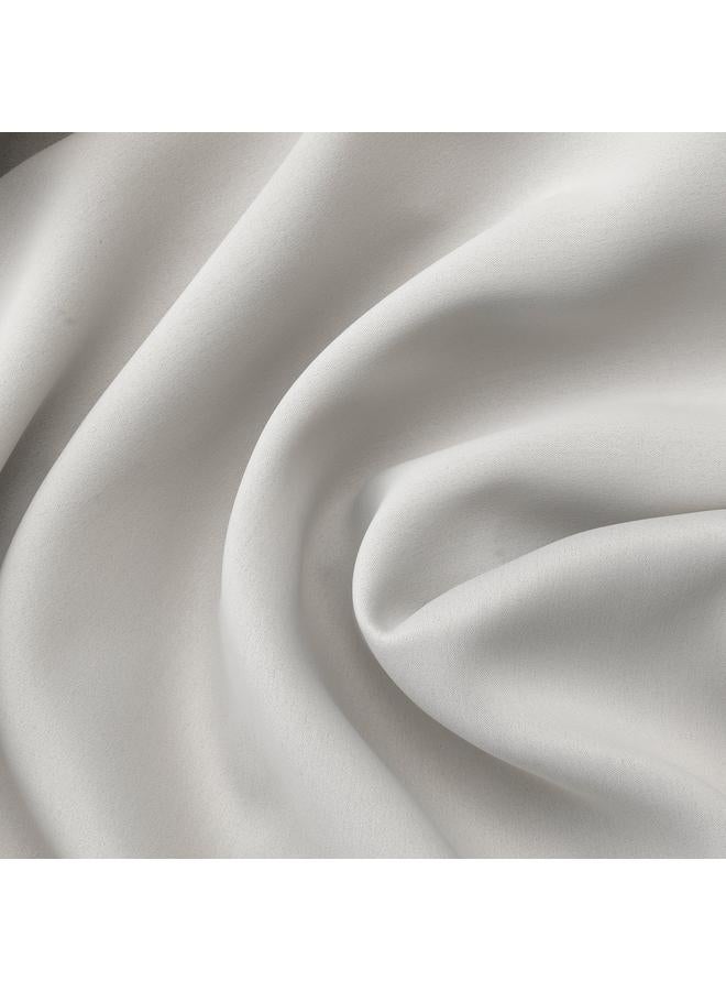 إيروريكس ستائر تعتيم الغرفة، زوج واحد، رمادي فاتح/مع شريط رأسي، 145 × 300 سم - Image 4