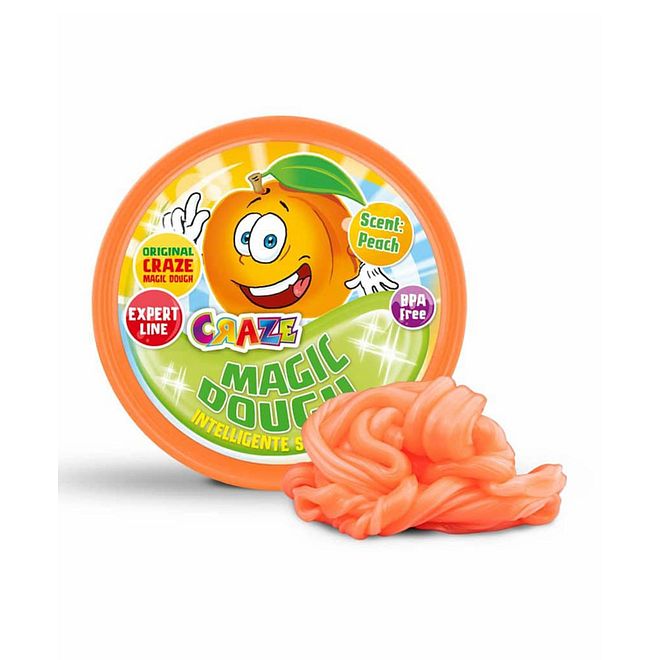 Craze Magic Dough Expert Fantastic Fruits - Colorful & Scented Play Clay for Kids, Enhances Motor Skills, 70g, Ages 3 (Assorted) - Image 5